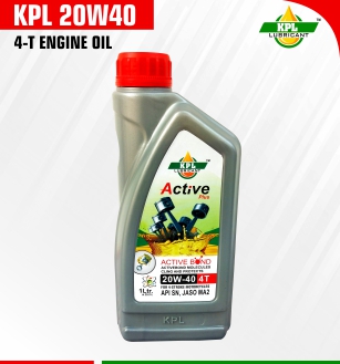 KPL Lubricants 20W40 Engine Oil 4-T Active Plus